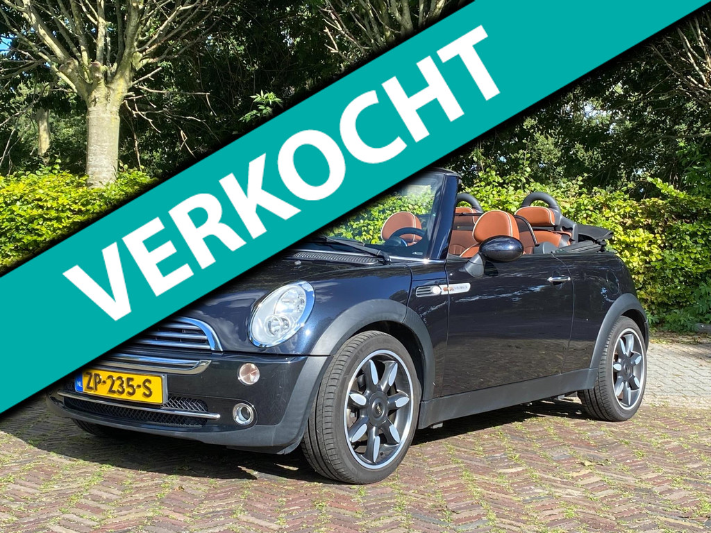 MINI Cooper Cabrio 1.6 Sidewalk | Leder | Airco 48561835-0.jpg | Signatuur Auto
