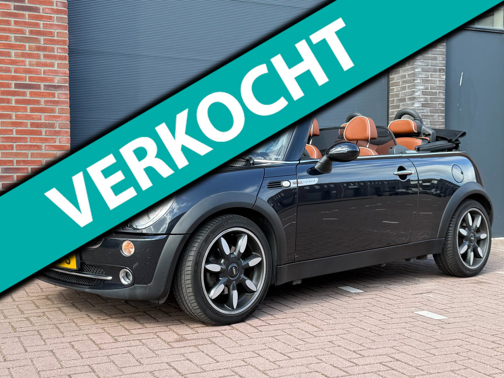 MINI Cooper Cabrio 1.6 Sidewalk | Leder | Airco 48561835-0.jpg | Signatuur Auto